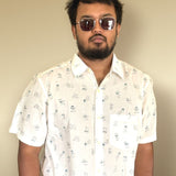 White Octopus Men's Shirt