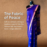 Dark Purple Eri Silk