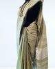 Pista Green Linen Saree