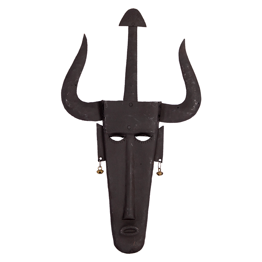 Tribal Mask Wrought Iron