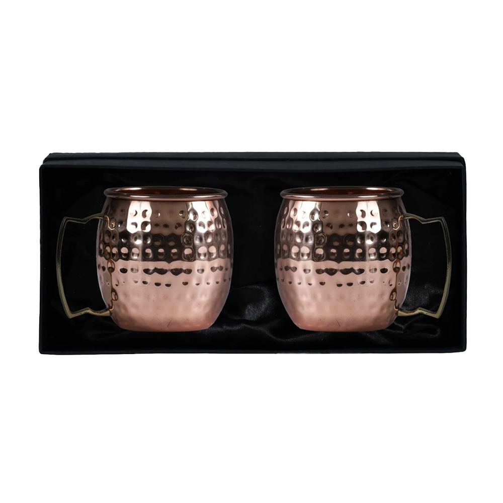 Copper Mugs Set
