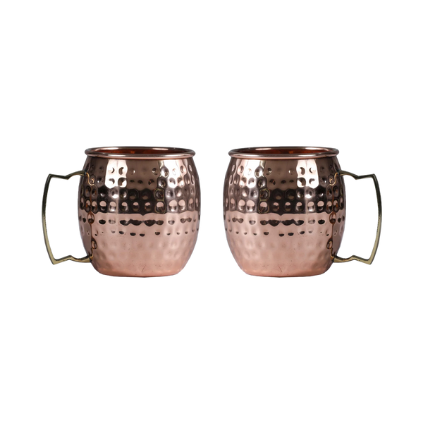 Copper Mugs Set